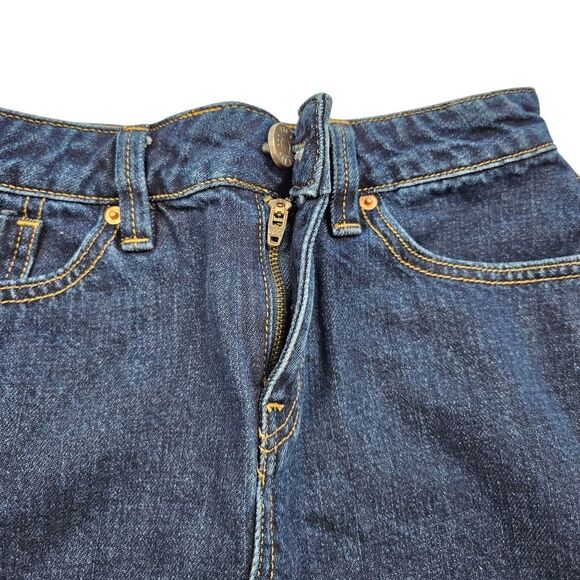 BDG Asymmetrical Denim Mini Skirt, Urban Outfitters, XS, Good Used Condition GUC - Picture 3 of 8